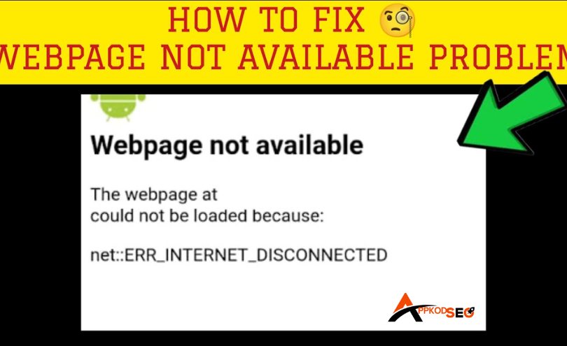 How To Fix Webpage Not Available? Quick Fixes How To Fix Webpage Not Available